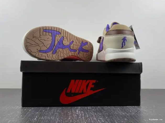 Cheap Kickmax SCOTT X TRAVIS CHECK THE JORDAN CUT FZ8117-900 0623